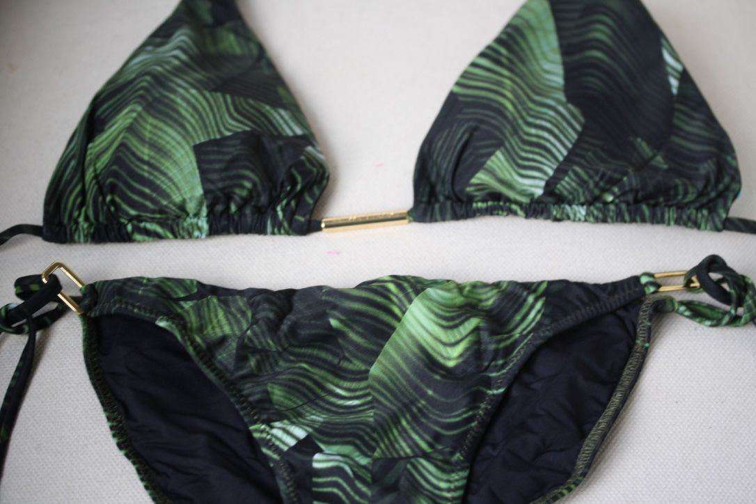 MELISSA ODABASH PALM GREEN BIKINI UK 10/14
