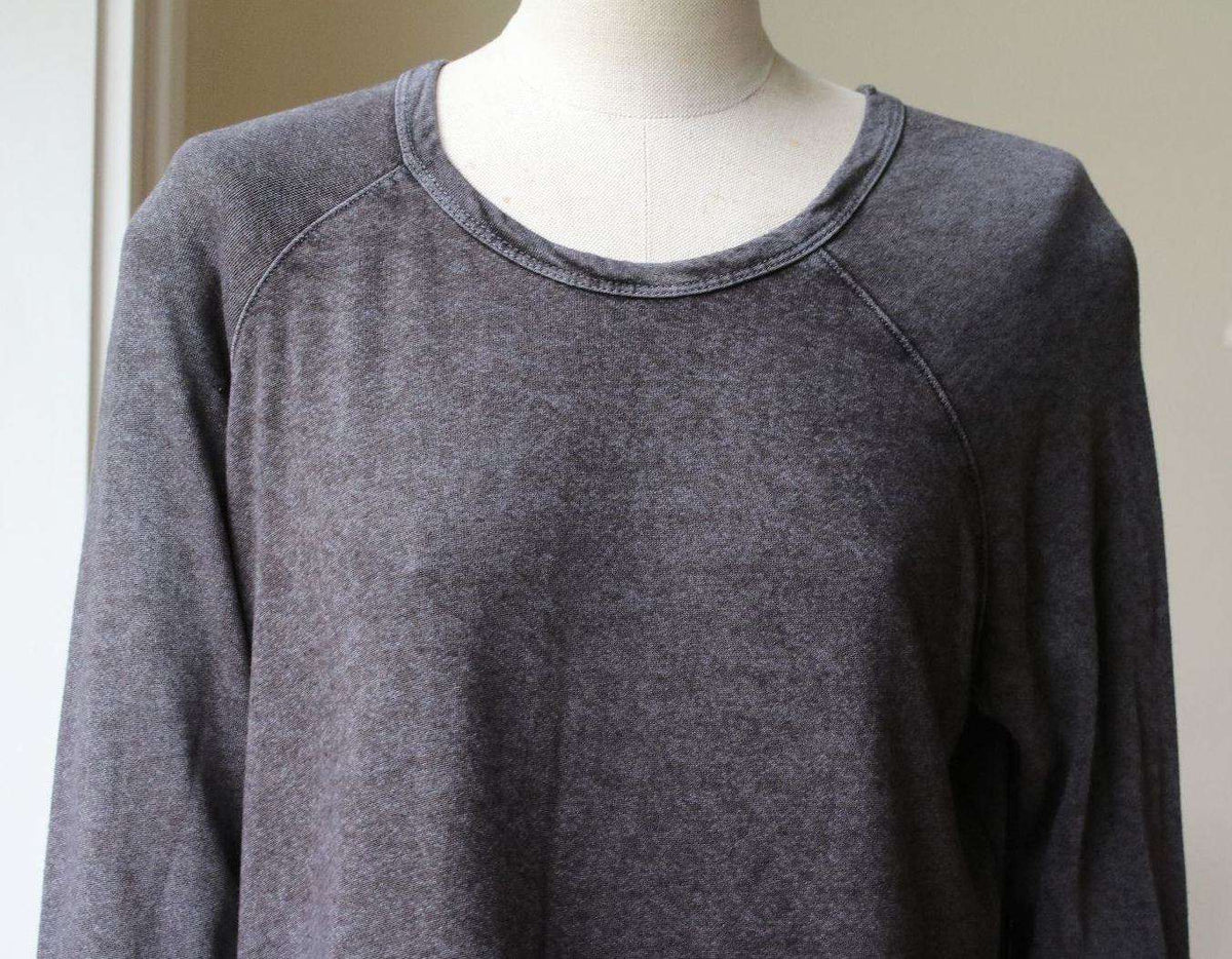 SUNDRY VINTAGE BLACK LONG-SLEEVE SWEATER UK 10