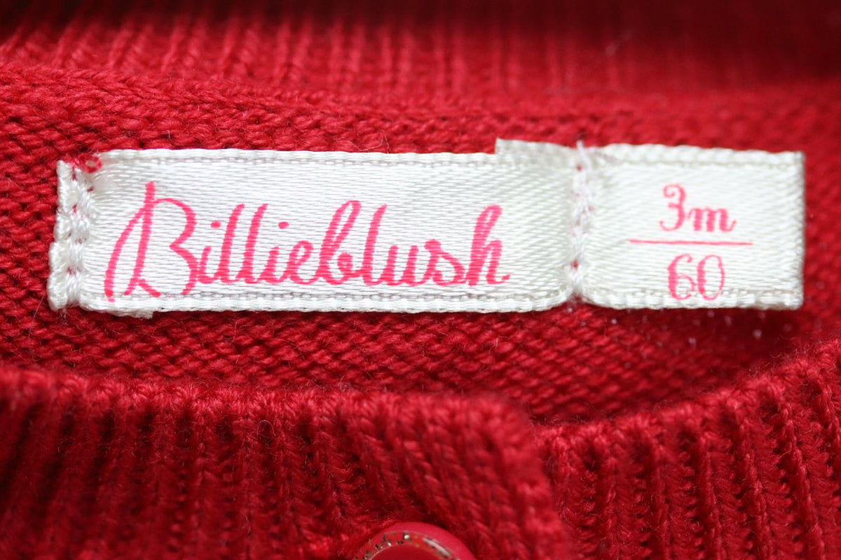 BILLIEBLUSH BABY GIRLS KNITTED CARDIGAN 3 MONTHS