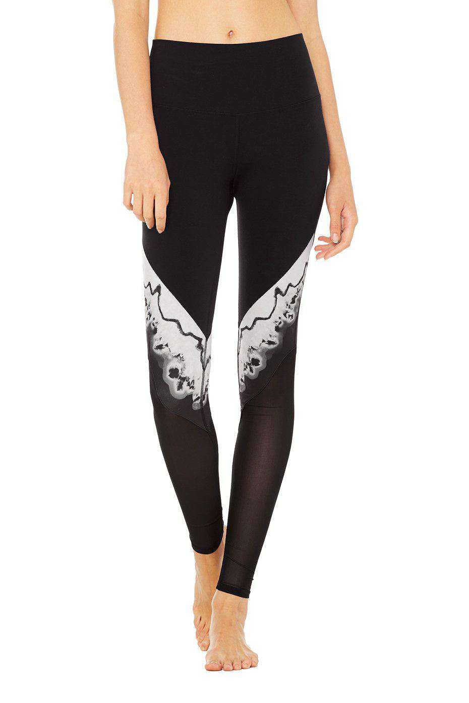 ALO YOGA HIGH WAIST VERSE LEGGINGS XSMALL