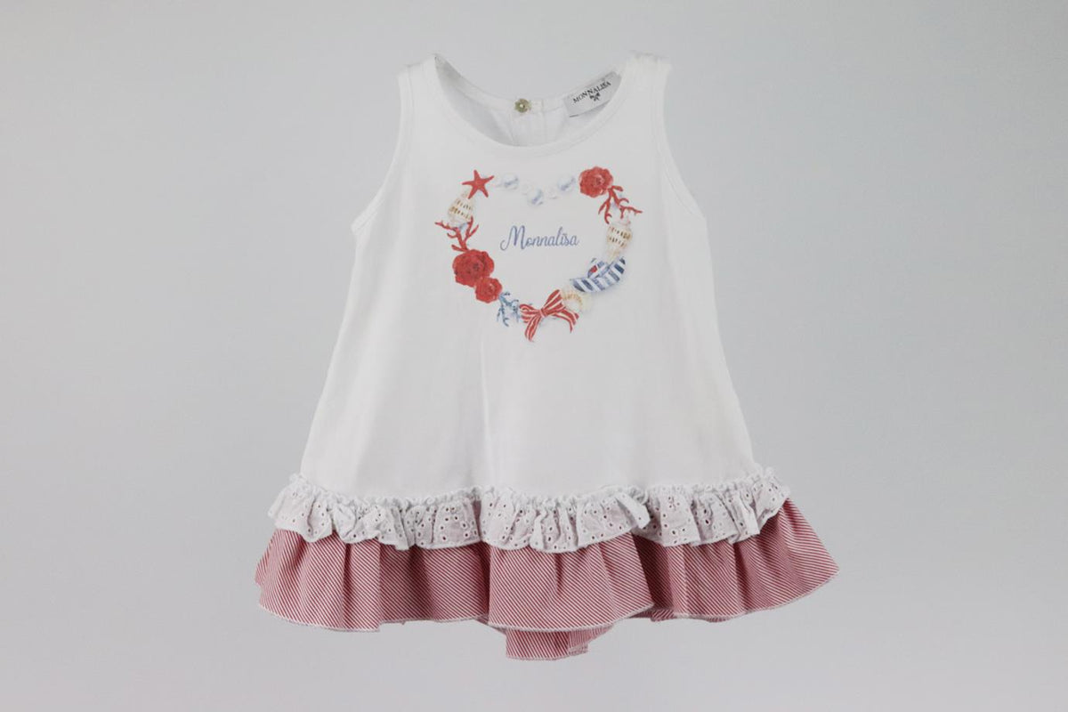 MONNALISA BABY GIRLS COTTON TOP 18 MONTHS