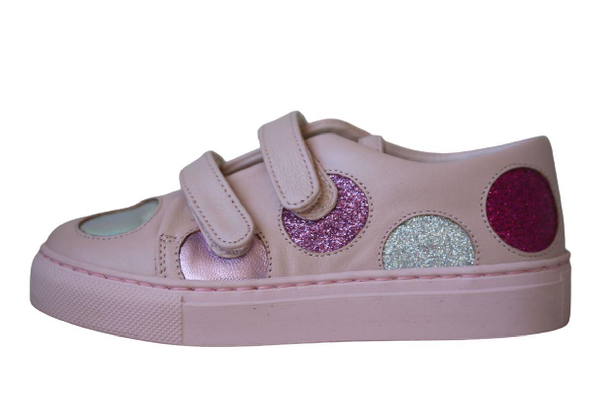 MINNA PARIKKA MINI GIRLS PINK VELCRO TRAINERS EU 25 UK 7.5