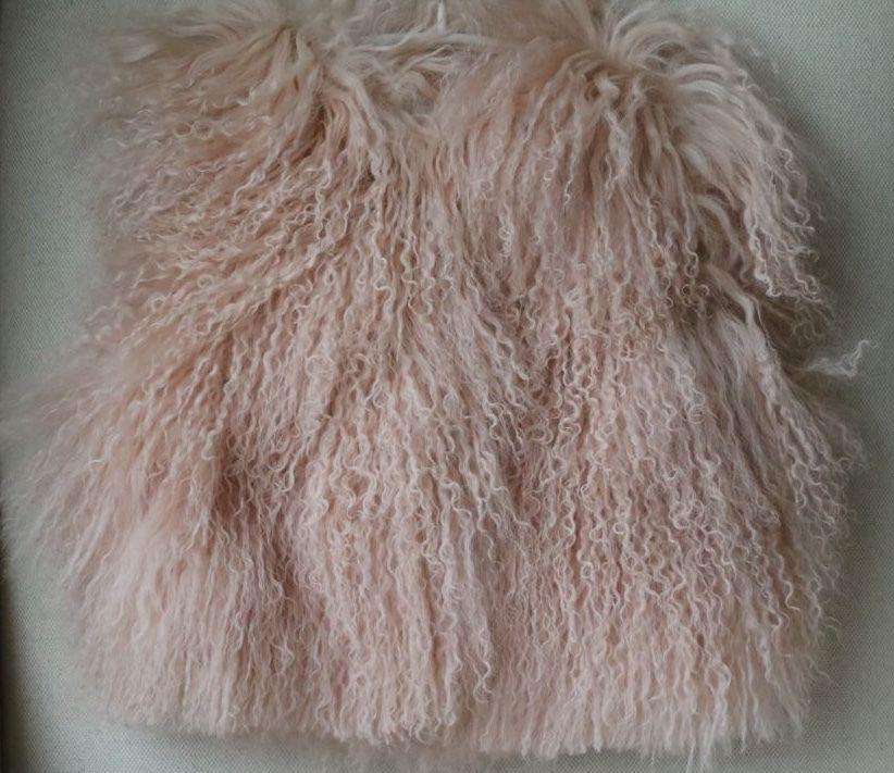 BONPOINT BABY GIRLS MUSKY PINK SHEARLING GILET 3 YEARS
