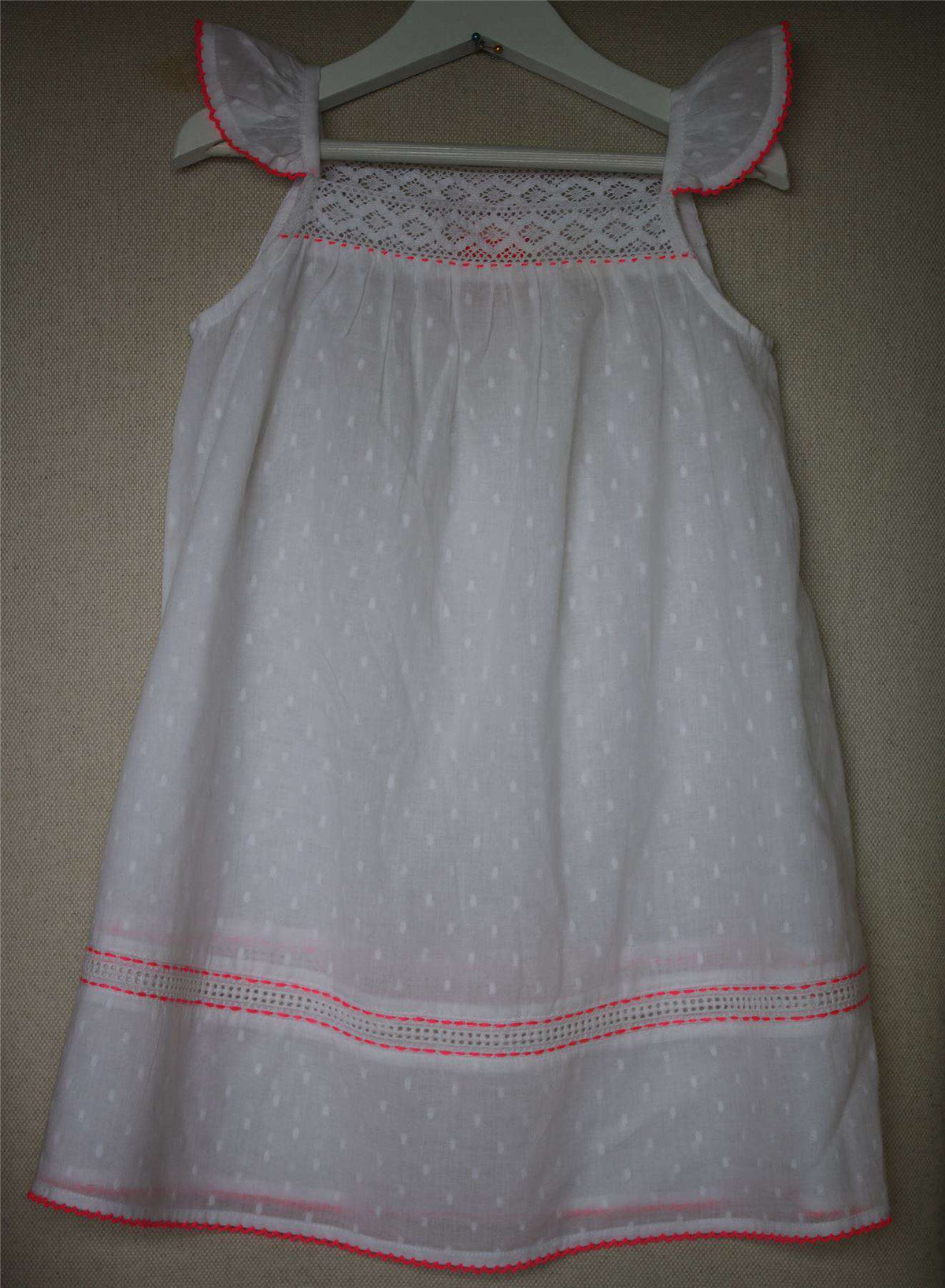 SUNUVA GIRLS POP STAR CROCHET SUN DRESS 3-4 YEARS