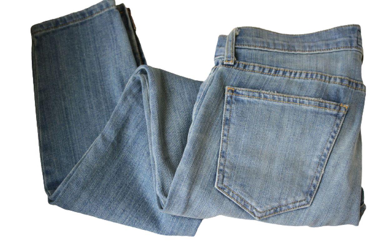CURRENT ELLIOTT THE SILVERLAKE ZIP BLUE JEANS W27 UK 8/10