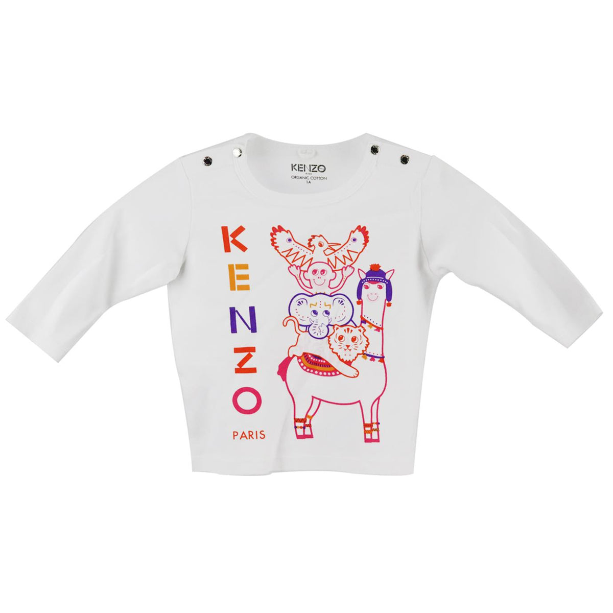 KENZO BABY UNISEX COTTON TOP 1 YEAR