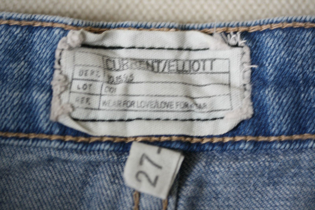 CURRENT ELLIOTT CONCERT DENIM SHORTS W27 UK 8/10