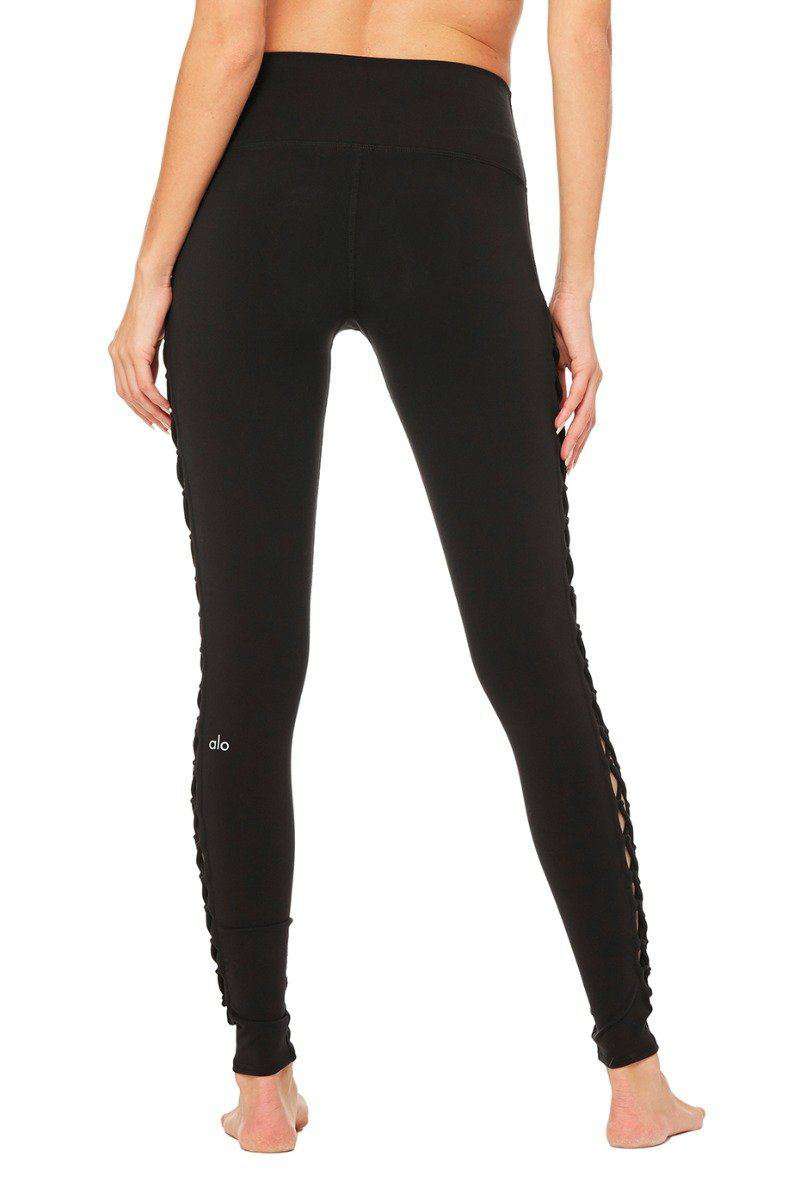 ALO YOGA INTERLACE LEGGINGS XSMALL