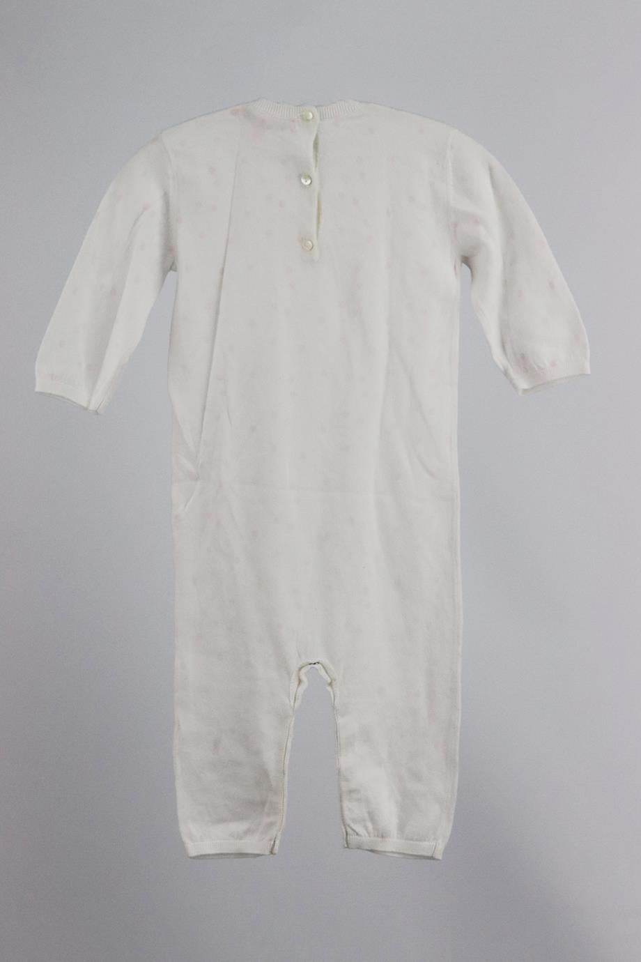 BONPOINT BABY GIRLS COTTON ONESIE 12 MONTHS