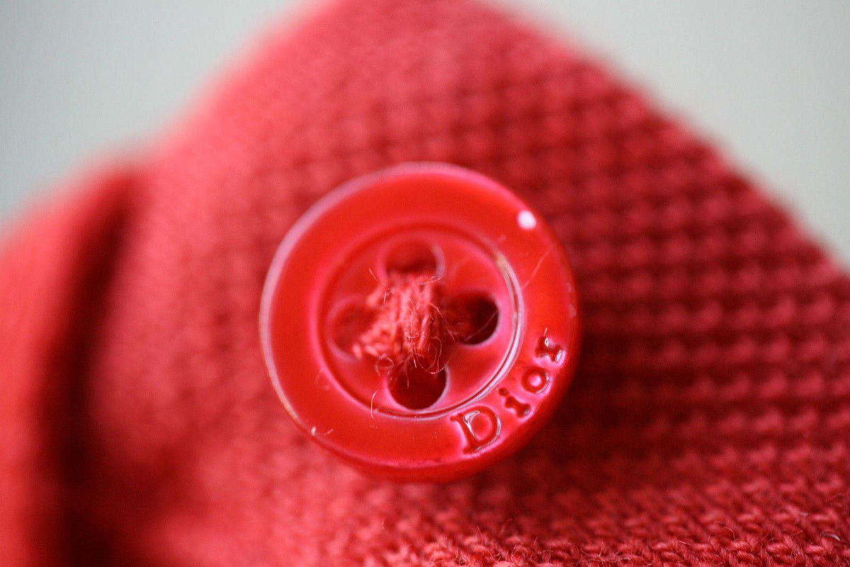 BABY DIOR RED POLO SHIRT 3 MONTHS