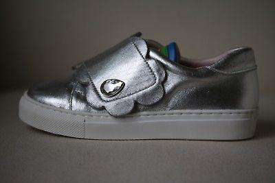 MINNA PARIKKA MINI GIRLS PUFF SILVER TRAINERS EU 24 UK 7