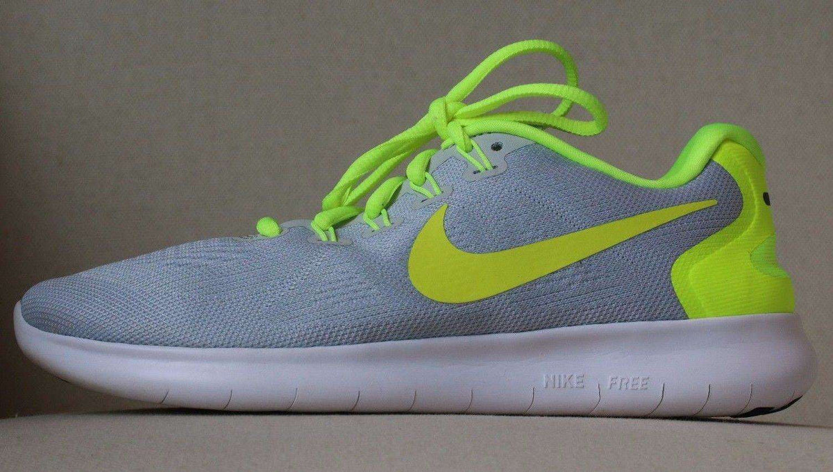 NIKE FREE RUN LIGHT GREY TRAINERS 38 UK 5 US 5.5