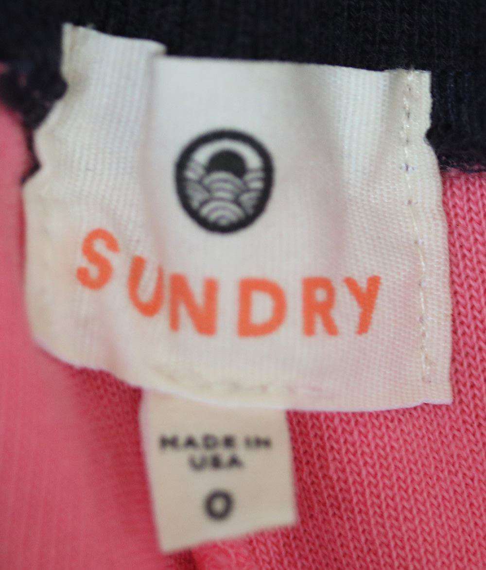 SUNDRY TERRY-CLOTH PINK SWEATPANTS XSMALL