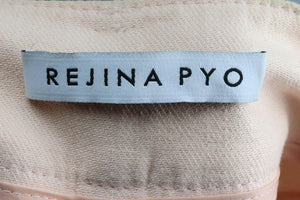 REJINA PYO BELTED HIGH RISE WIDE LEG JEANS UK 6
