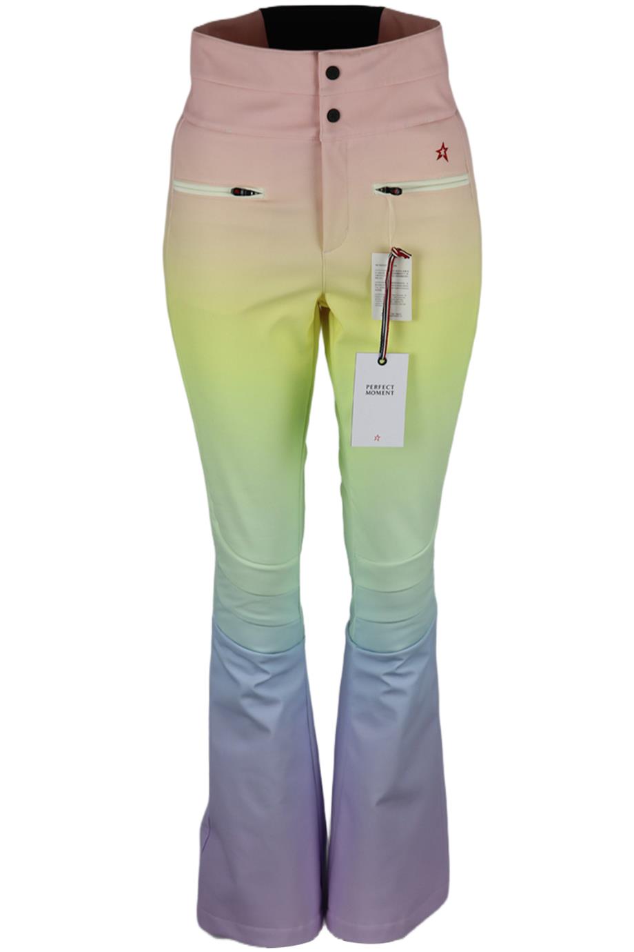 PERFECT MOMENT STRETCH FLARED SKI PANTS SMALL