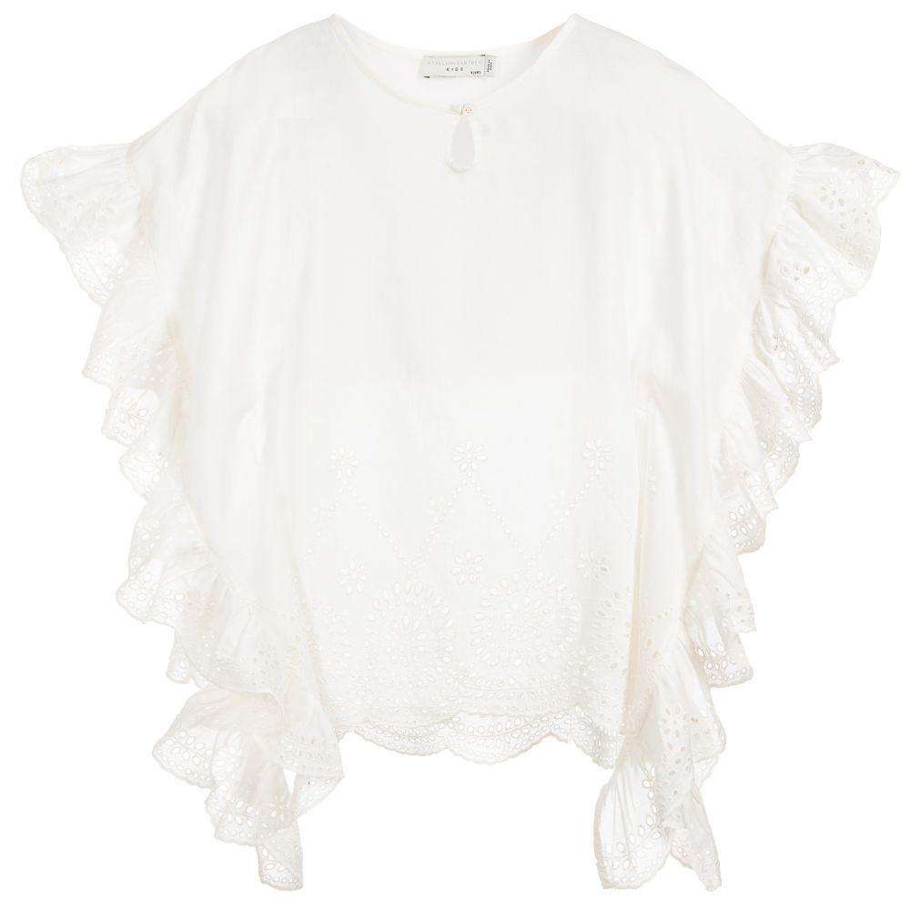 STELLA MCCARTNEY KIDS GIRLS IVORY ALBERTA DRESS 4 YEARS