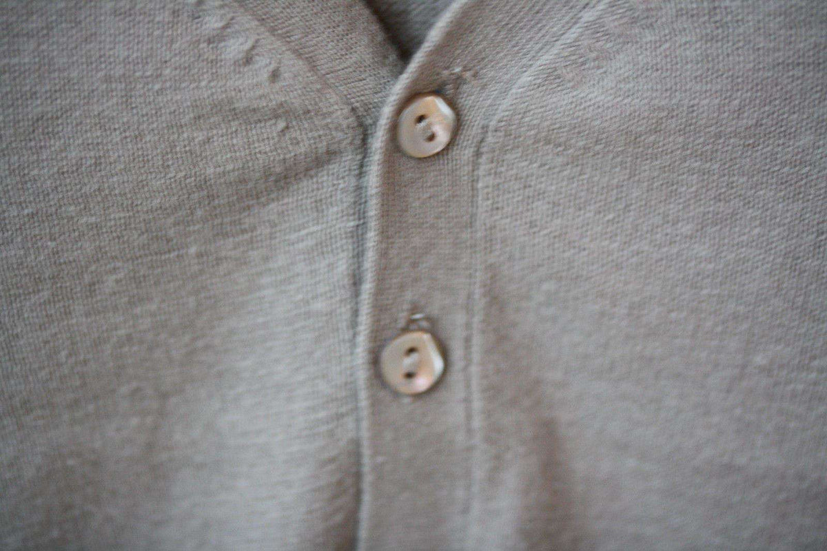 BONPOINT BABY BEIGE COTTON CARDIGAN 3 MONTHS