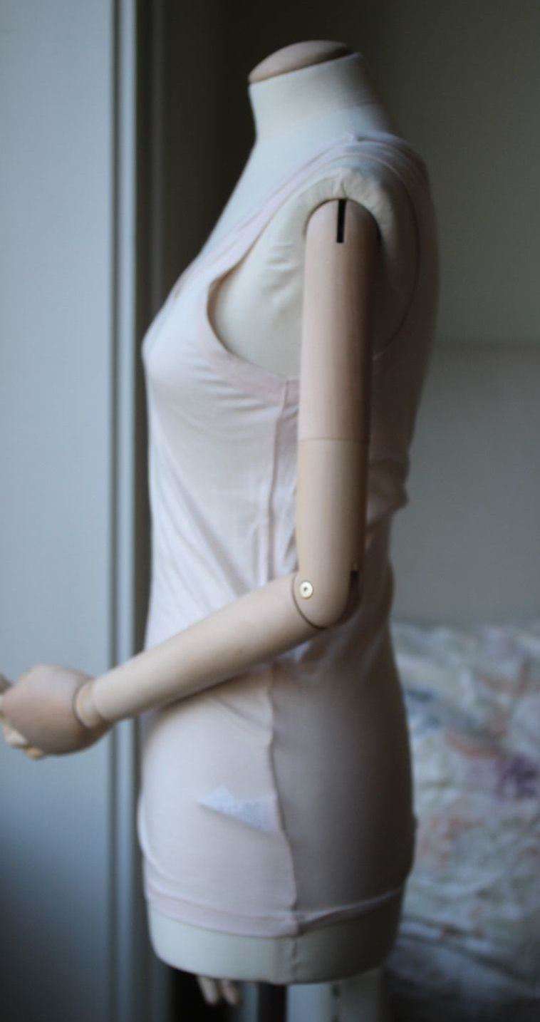 ALL MY LOVE CASHMERE BLEND VEST TOP XSMALL