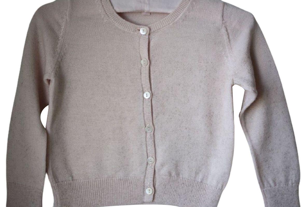 BONPOINT BABY IVORY SPARKLE CARDIGAN 2 YEARS