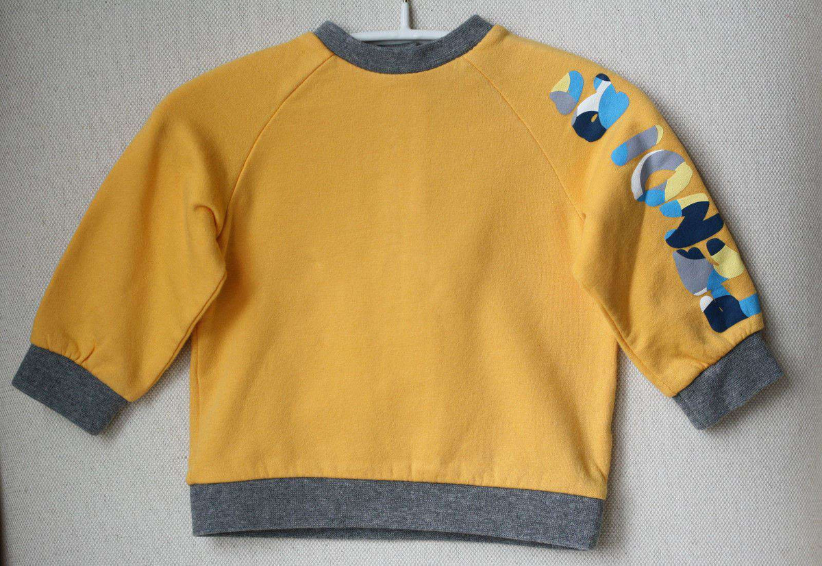 FENDI BABY YELLOW JUMPER 9 MONTHS