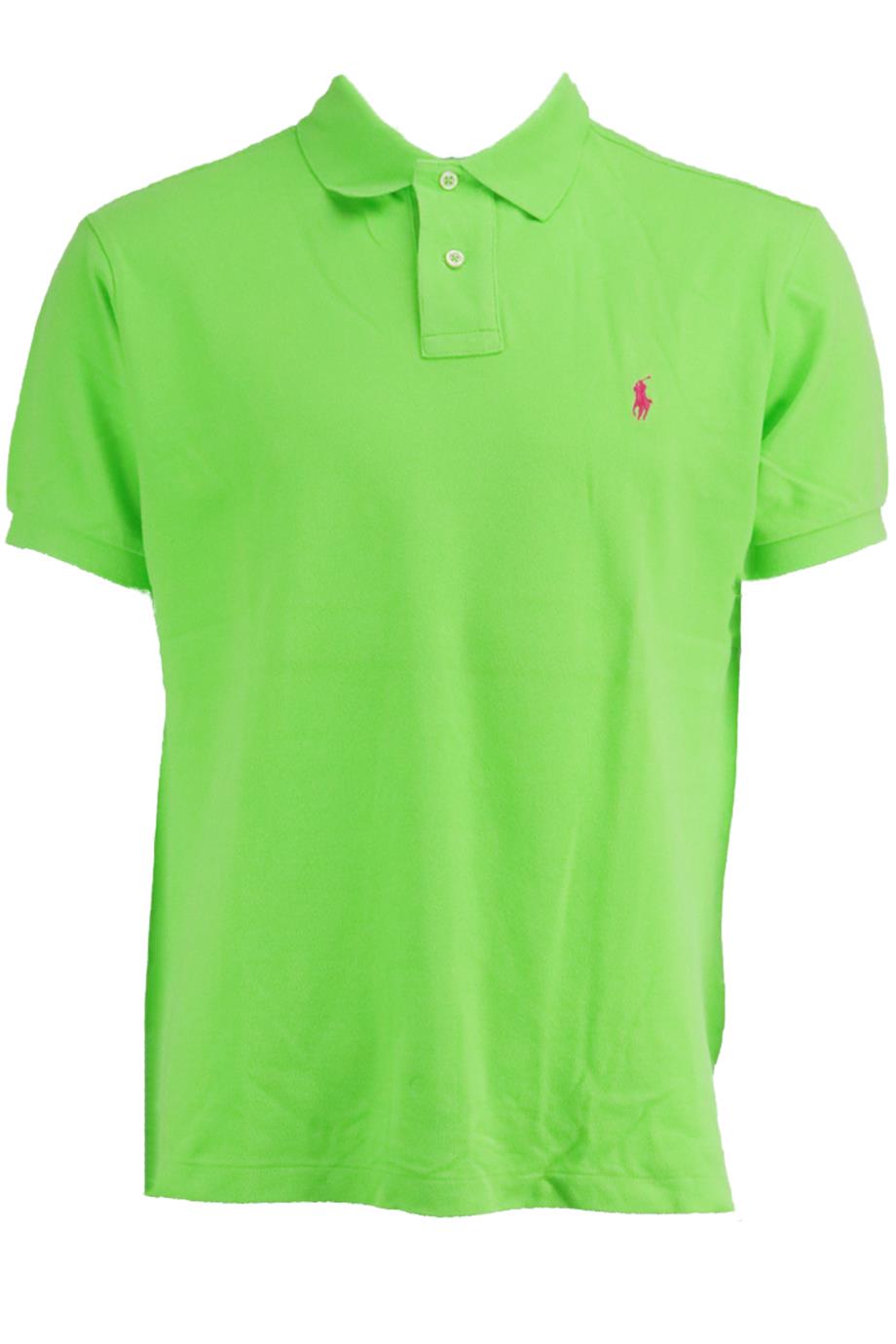 POLO RALPH LAUREN MEN'S CUSTOM FIT COTTON PIQUÉ POLO SHIRT LARGE