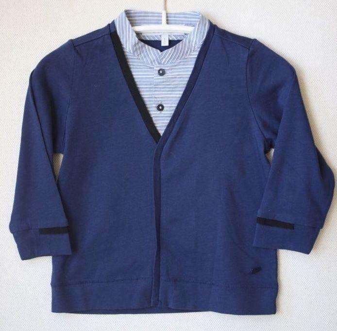 BABY DIOR BLUE SHIRT TOP TEE 9 MONTHS
