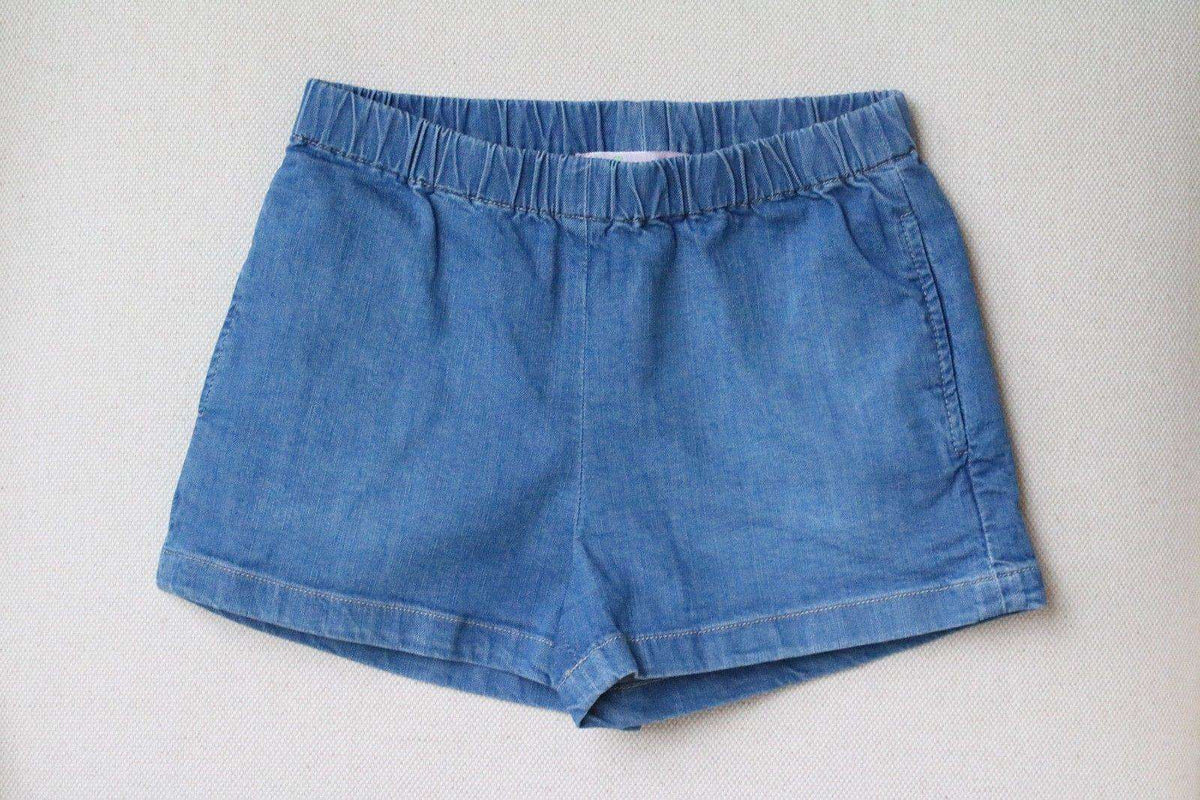 BONPOINT GIRLS DENIM SHORTS 4 YEARS