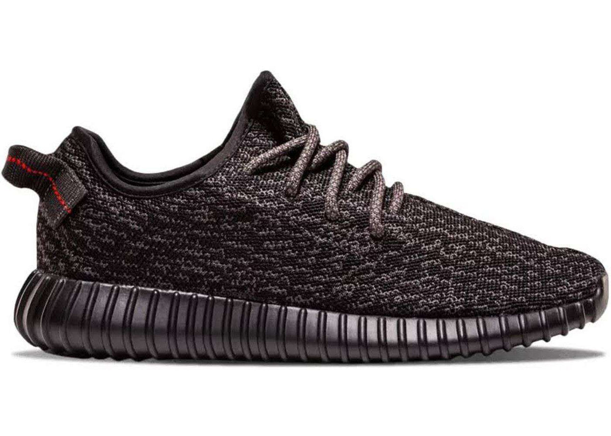 ADIDAS YEEZY BOOST 350 PIRATE BLACK SNEAKERS EU 38 UK 5 US 5.5