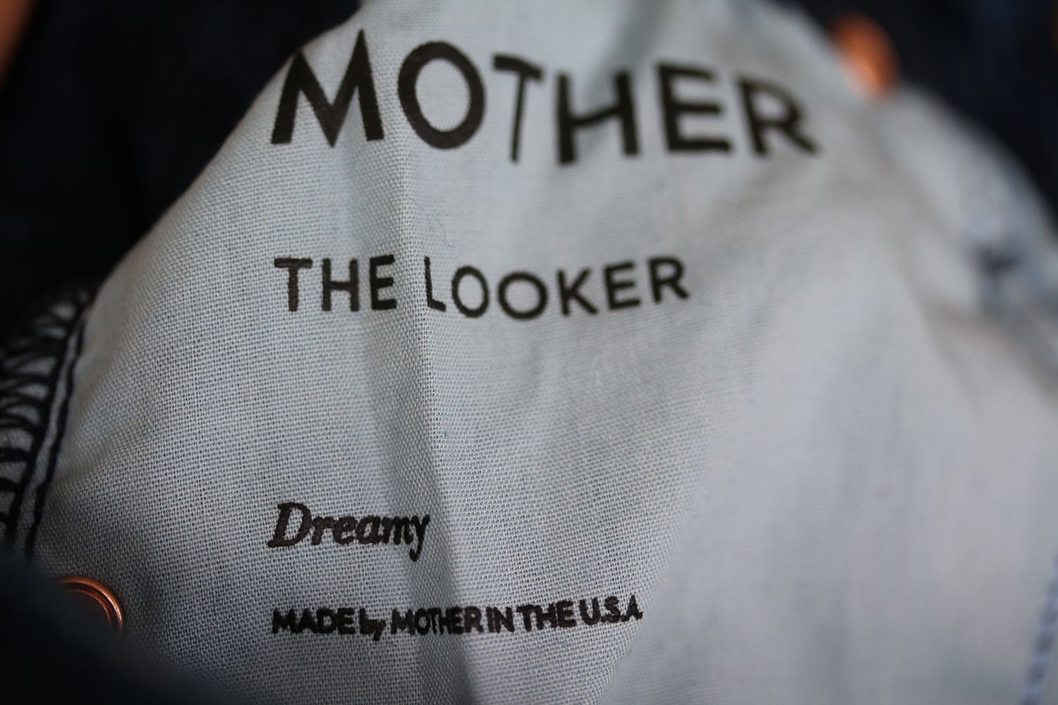 MOTHER THE LOOKER SKINNY JEANS IN DREAMY W25 UK 6/8