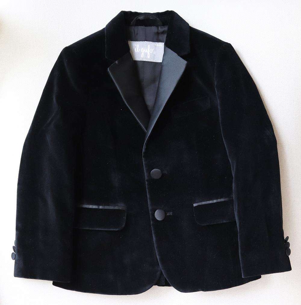 IL GUFO KIDS BOYS VELVET SUIT 4 YEARS