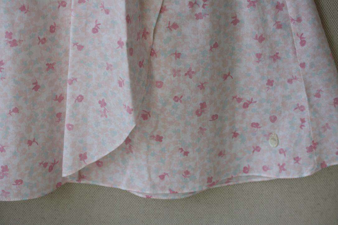 BABY DIOR COTTON FLORAL DRESS BLOOMERS AND HAT SET 18 MONTHS
