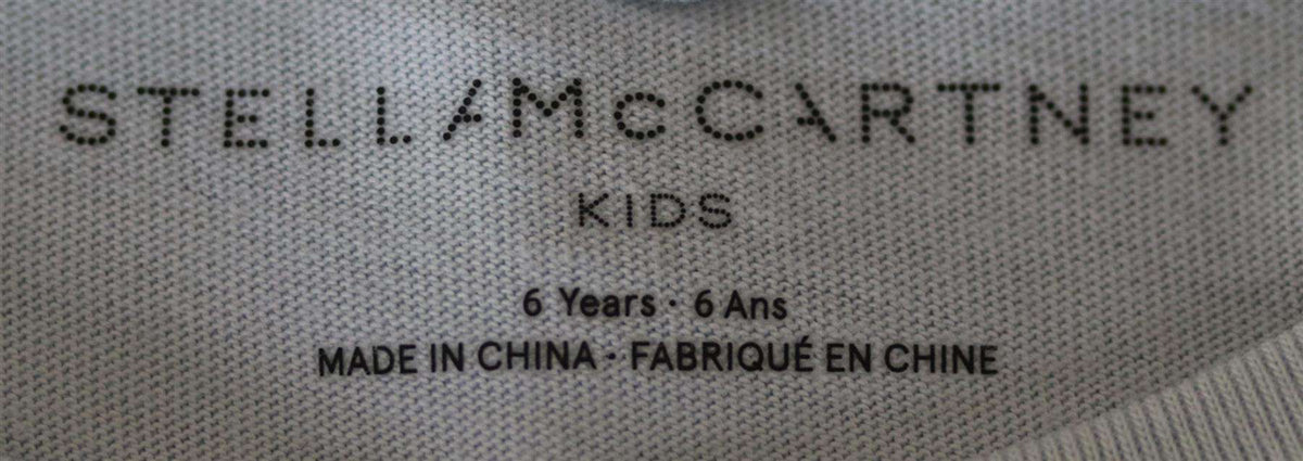 STELLA MCCARTNEY KIDS GIRLS COTTON T-SHIRT 6 YEARS