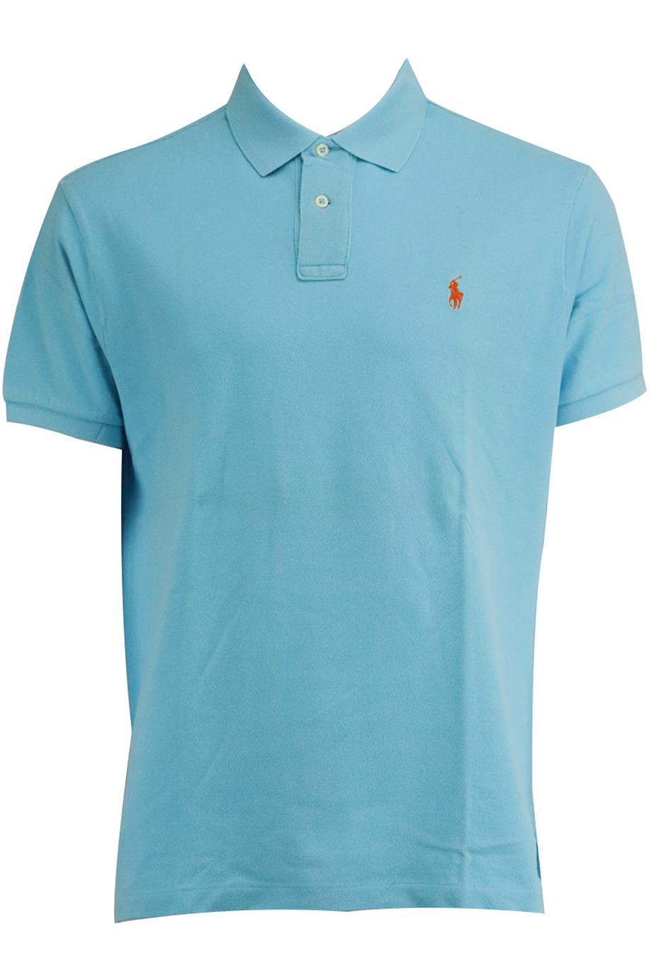 POLO RALPH LAUREN MEN'S SLIM FIT COTTON PIQUÉ POLO SHIRT LARGE