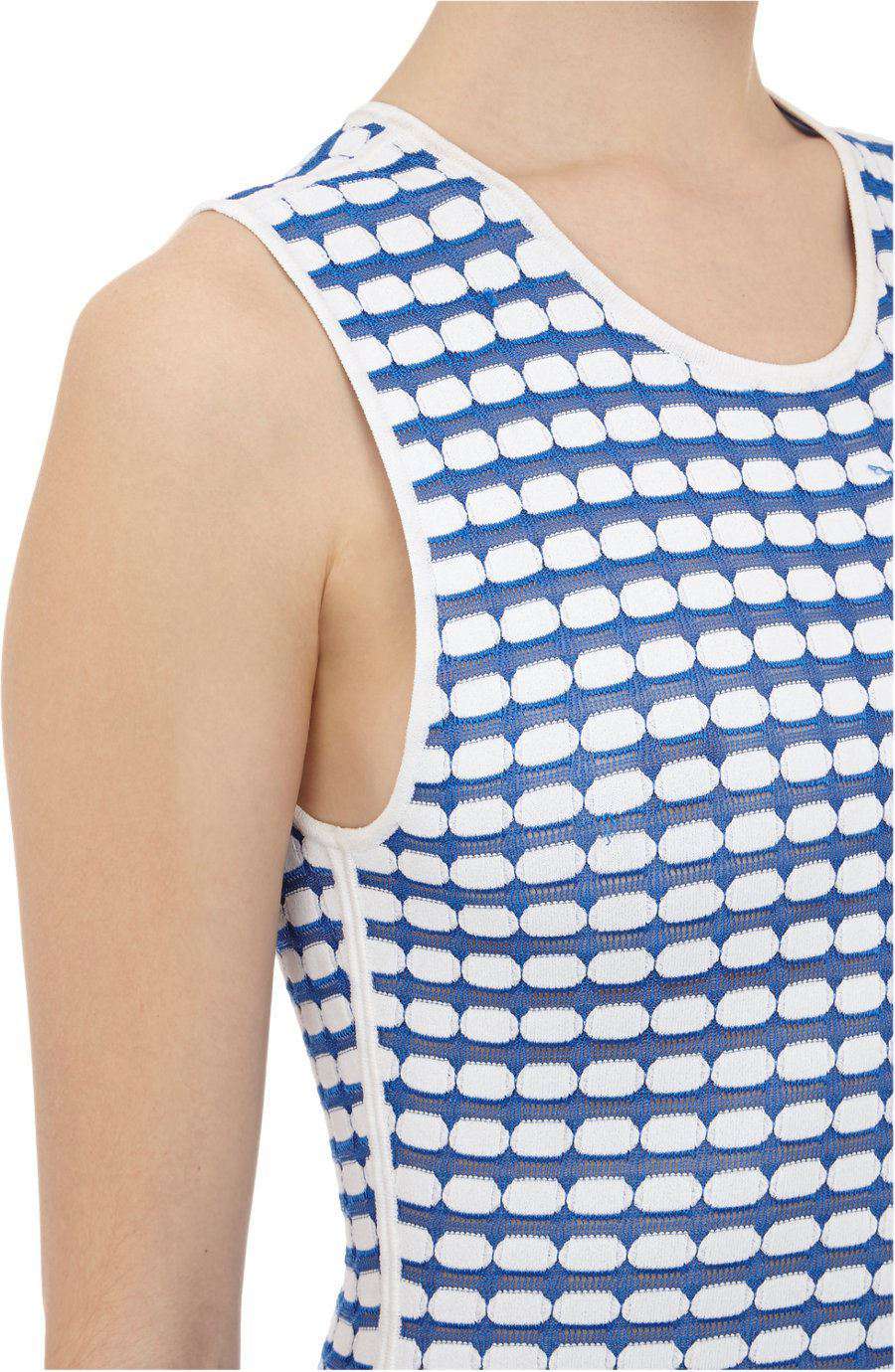 ALEXANDER WANG OPTIC TANK DRESS XS