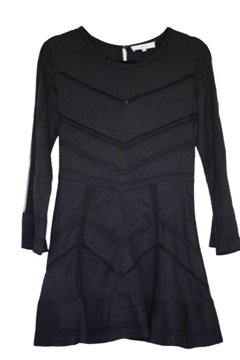 IRO MADELINA BLACK DRESS FR 36 UK 8