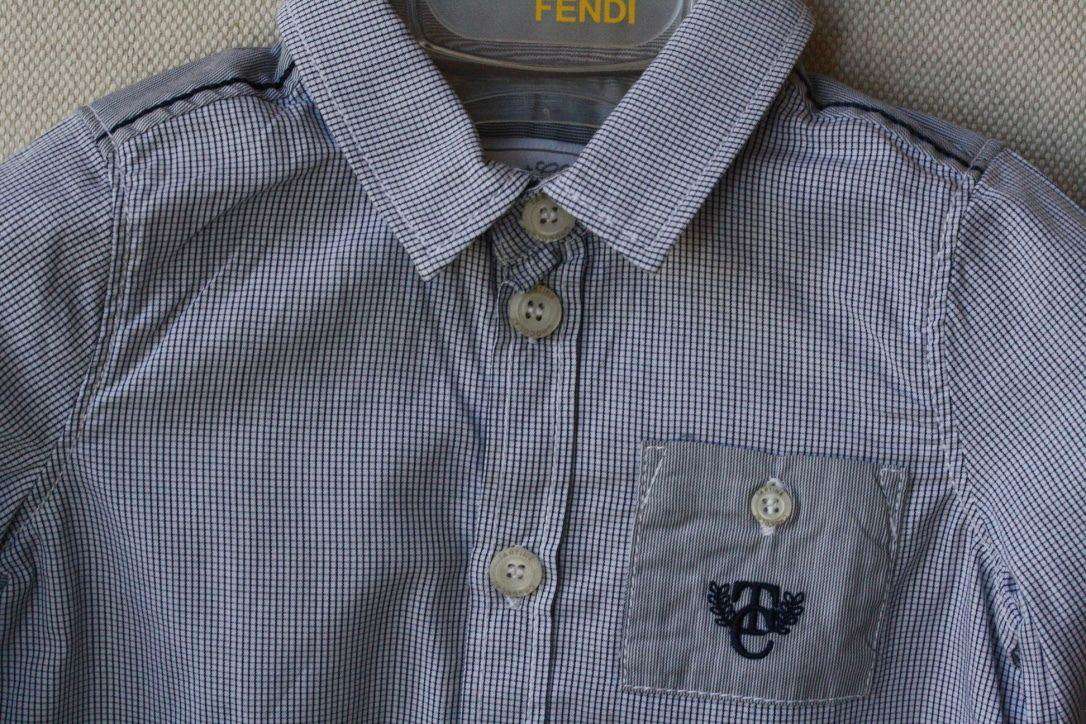 TARTINE ET CHOCOLAT BABY CHECKED SHIRT 6 MONTHS