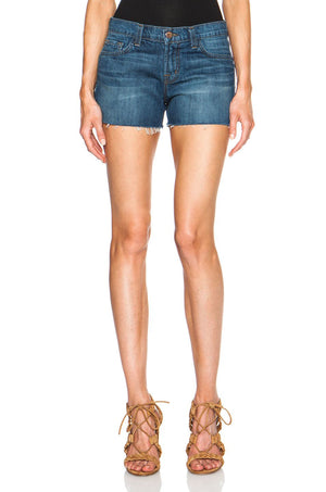 J BRAND CUTOFF DENIM SHORTS IN CLEAR VIEW W25 UK 6/8