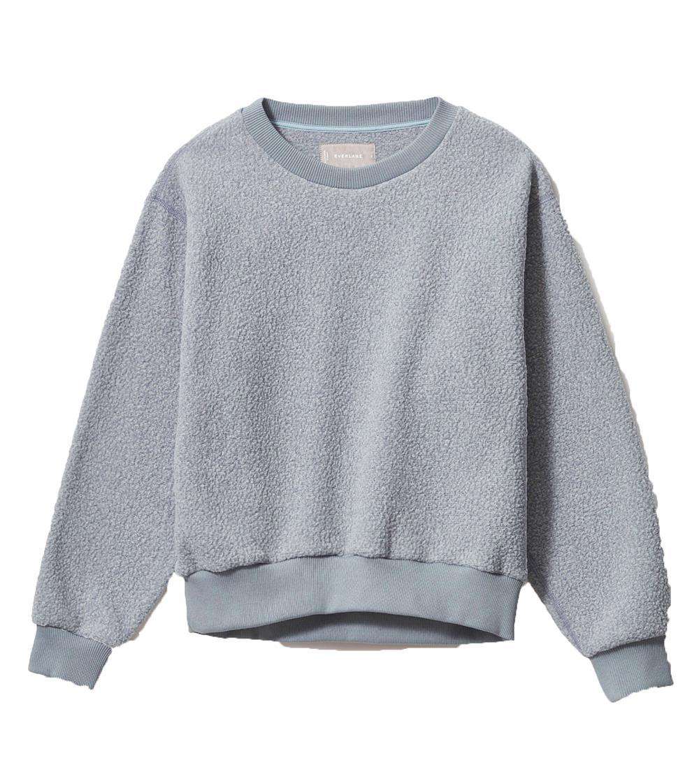 EVERLANE THE RENEW FLEECE SWEATSHIRT LARGE