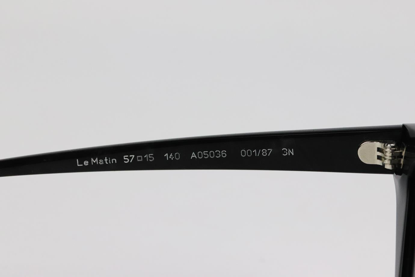 ALAIN MIKLI CAT EYE ACETATE SUNGLASSES
