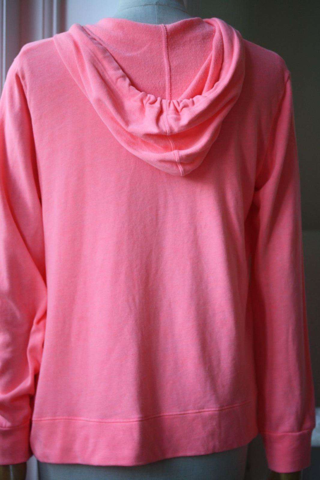 SUNDRY ZIP FRONT POCKET HOODIE US 2 UK 6