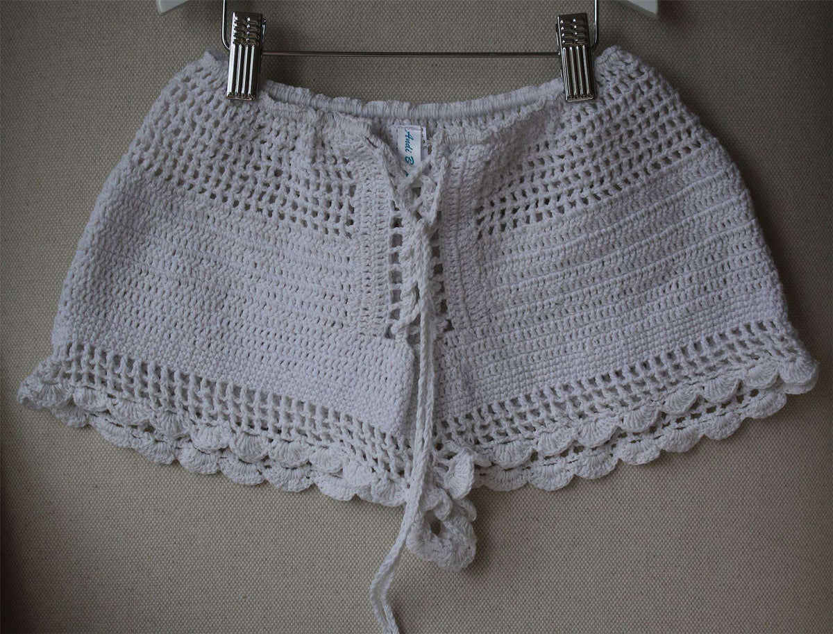 ANDI BAGUS BRIDIE CROCHET SHORTS S/M