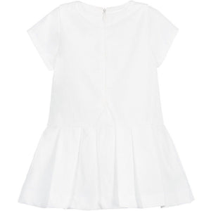 CHLOE BABY GIRLS IVORY EMBROIDERED COUTURE DRESS 2 YEARS