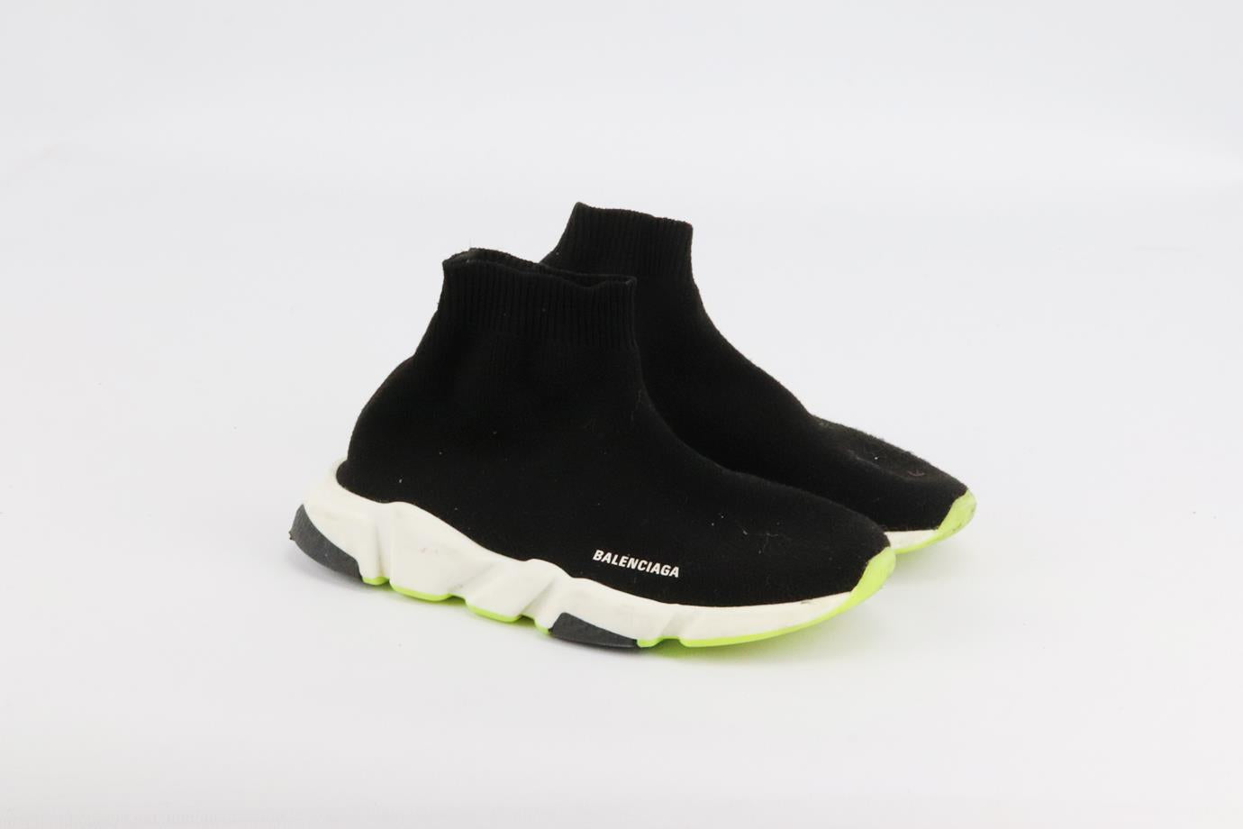 BALENCIAGA KIDS UNISEX SPEED SOCK SNEAKERS EU 27/28 UK 9/10
