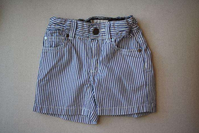 STELLA MCCARTNEY KIDS BOYS STRIPED SHORTS 2 YEARS