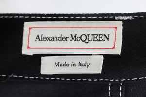 ALEXANDER MCQUEEN HIGH RISE TAPERED JEANS W27 UK 8/10