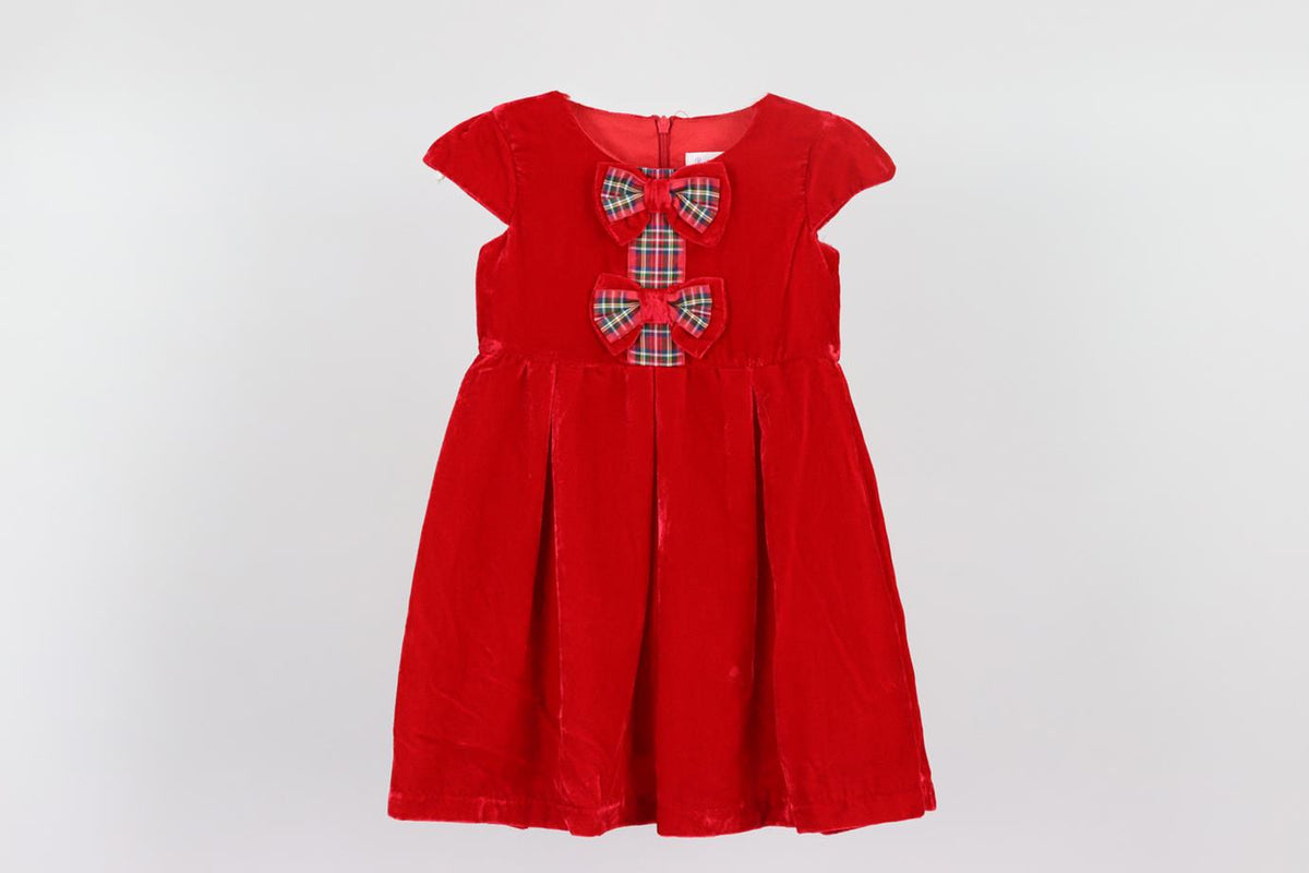 RACHEL RILEY BABY GIRLS VELVET DRESS 18 MONTHS