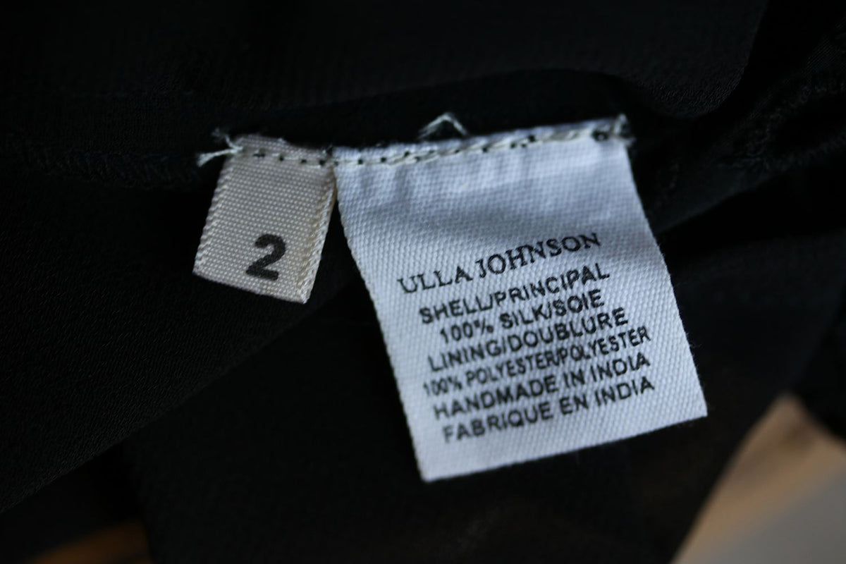 ULLA JOHNSON RAVEN FLO EYELET MINI SKIRT US 2 UK 6