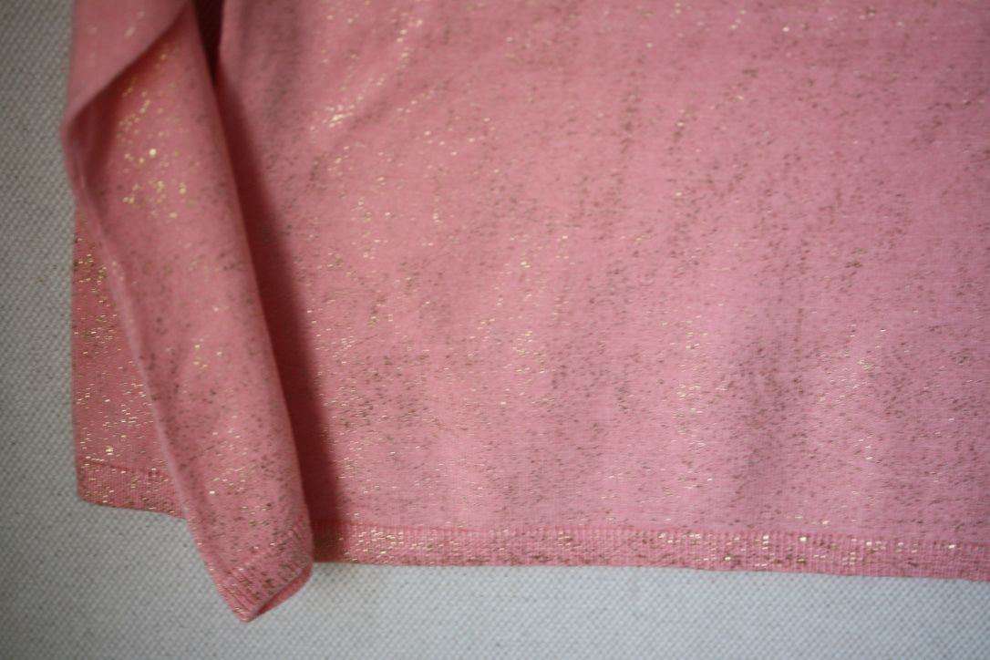 BONPOINT BABY PINK GLITTER SWEATER 3 YEARS