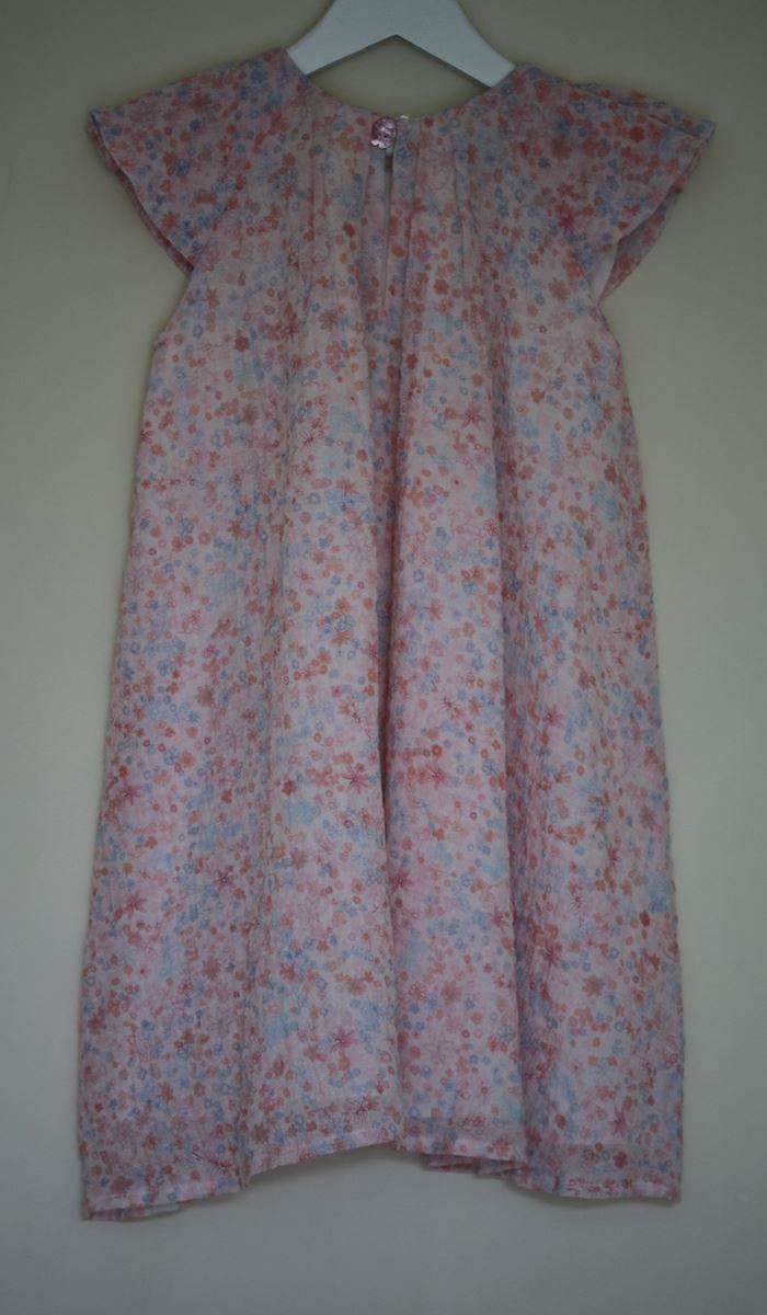 DIOR GIRLS PINK FLORAL DRESS 6 YEARS