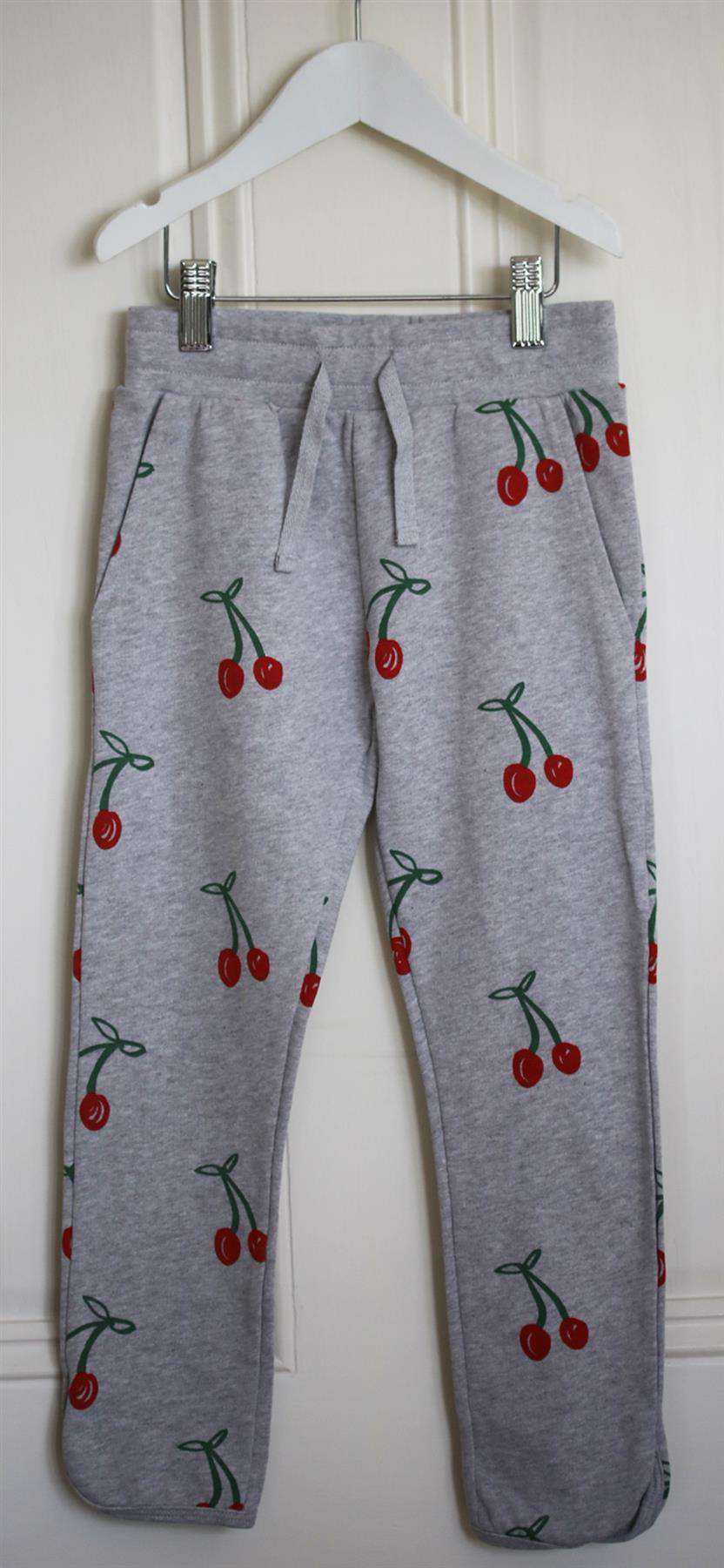 STELLA MCCARTNEY KIDS GIRLS CHERRY COTTON TRACKSUIT 6 YEARS
